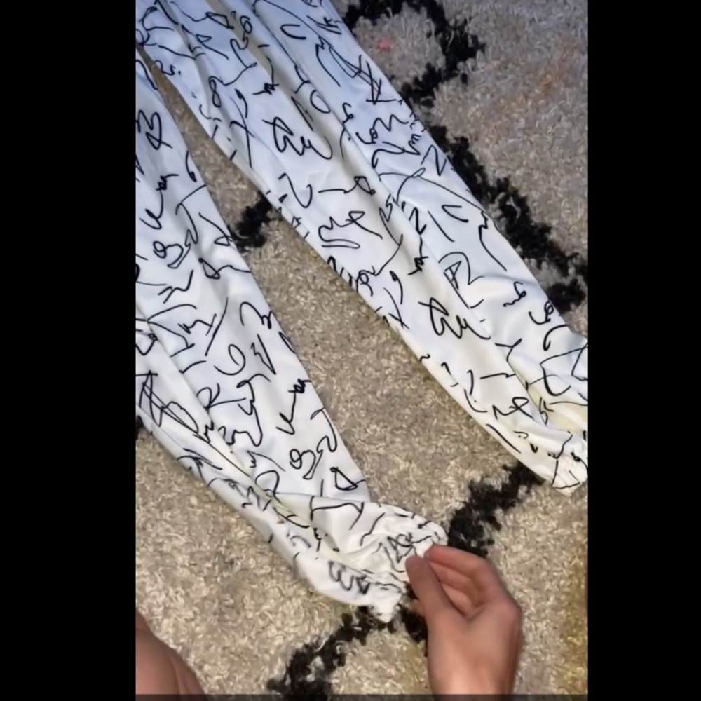 pattern joggers